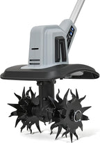 20V Cordless Tiller Cultivator, 360RPM Electric Garden Tiller with 2.0Ah Battery & Charger, 9" Tilling Width, 6.6" Depth, Ideal for Lawn, Garden Beds, and Soil Cultivation