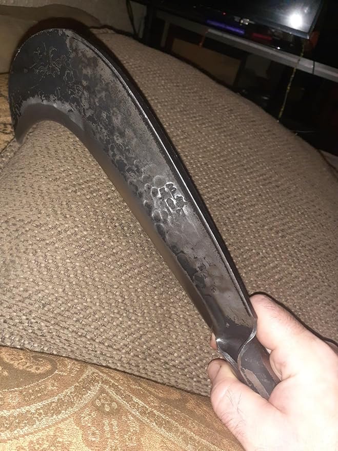 Machete Billhook Sickle Knife for Yard Work Machete for Cutting Trees Machetes Sickle Heavy Duty Machete for clearing Brush Garden Tools AxeConstruction Blade Outdoor……