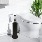 Matte BlackToilet Bowl Brush with Holder, Durable Bathroom Cleaning Tool, Modern Design for Easy Toilet Maintenance, Bathroom Cleaner Brush for Efficient Cleaning and Hygiene