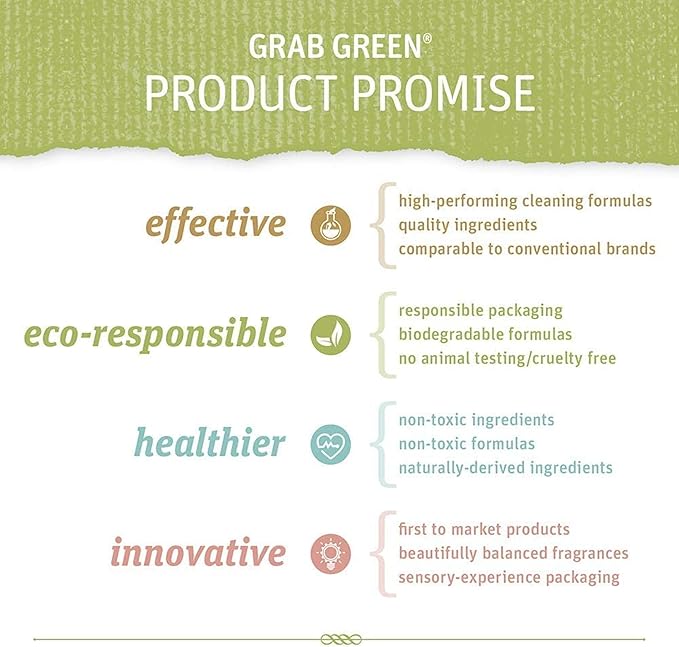Grab Green Newborn Baby Dryer Sheets, 120 Sheets, Chamomile Scent, Plant and Mineral Based, Compostable, Softens Clothing and Linens, Reduces Static Cling