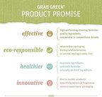 Grab Green Newborn Baby Dryer Sheets, 120 Sheets, Chamomile Scent, Plant and Mineral Based, Compostable, Softens Clothing and Linens, Reduces Static Cling