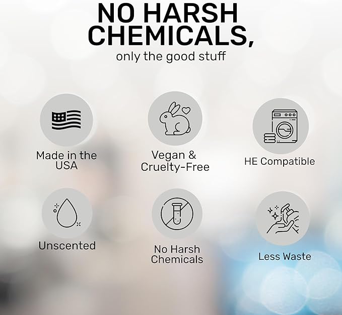 FREY Natural Liquid Fabric Softener & Conditioner | Laundry Softener for Clothing | Works In All Machines + HE | Powered by Natural Ingredients (2-pack, Fragrance-free)