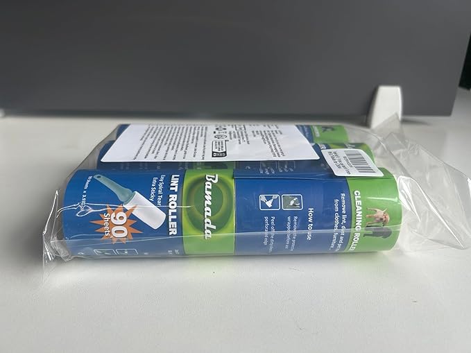 Sticky Lint Roller for Pet Hair: Lint Remover for Dog Cat Hair Mega Value Set 540 Sheets 2 Handles+6 Rollers Fur Removal for Clothes Couch Furniture