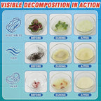 Drain Clog Remover, Crystal Lye Drain Opener, Hair Drains Clog Remover Unclog Bathroom and Kitchen Sinks, Drains, Shower Pipes, Removes Hair, Soap Scum, Blockages, 260g