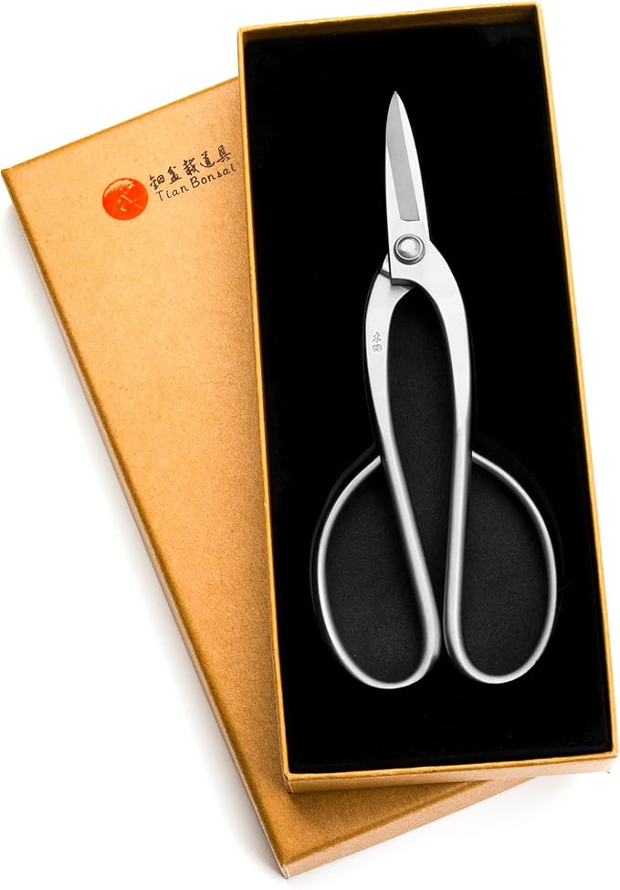 Bonsai Scissors Professional Grade Bonsai Shears Alloy Steel Bonsai Tools Equip With Tool Bag (MT-TBS-200)