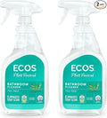 ECOS Bathroom Cleaner - Shower, Tile & Bathtub - All Purpose Cleaning Spray & Shower Cleaner - No Scrub or Rinse Needed for Soap Scum Remover- Natural Bathroom Cleaning Supplies ( Pack of 2 )