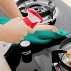 Homaxy 100% Cotton Waffle Weave Kitchen Dish Towels, Ultra Soft Absorbent Quick Drying Cleaning Towel, 13 x 28 Inches, 4-Pack, Teal