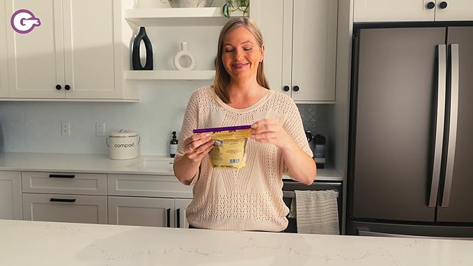 GripStic Bag Sealer. Reusable Chip Clips, Bag Clips. Patented. Airtight & Waterproof Seal on Food Storage Bags, Kids Snacks & More. Near Zero Waste. 12ct Small