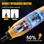 Cordless Rotary Tool Kit for DEWALT 20V Max Battery, 6-Speed with 25 Accessories, Multi-Purpose Power Rotary Tool for Sanding, Polishing, Drilling, Etching, Engraving, DIY Crafts (No Battery)