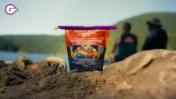 GripStic Bag Sealer. Reusable Chip Clips, Bag Clips. Patented. Airtight & Waterproof Seal on Food Storage Bags, Kids Snacks & More. Near Zero Waste. 12ct Small