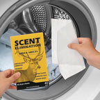 4 Packs 160 Sheet Scent Elimination Dryer Sheets for Hunting Scent Free Dryer Sheets Hunting Fabric Softener for All Fabrics Clothes