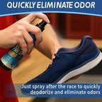 Sports Equipment Odor Eliminator Spray-Eliminate the Odor of Shoes and Sportswear, Quick Drying, Long-Lasting Cleaning Formula, Suitable For All Sports Equipment(6.76 Oz)