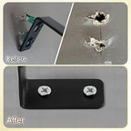 15 Pcs Wood Anchor, Stripped Screw Hole Repair Kit for Wood, Wall, Door, Wall Anchor, Fixing Stripped Screw Holes, Fits Wood Screws Sizes #2 to #16, Screw Holes from Stripped to Gripped