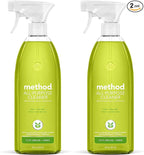 Method All-Purpose Cleaner Spray, Lime + Sea Salt, Plant-Based and Biodegradable Formula Perfect for Most Counters, Tiles, Stone, and More, 28 oz Spray Bottles, (Pack of 2)