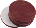 Utoolmart 5 Inch Scrubber Scouring Pads Scuffing Disc Hoop and Loop Surface Conditioning Disc Red 6Pcs