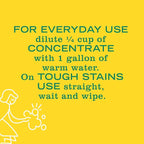 MRS. MEYER'S CLEAN DAY Multi-Surface Cleaner Concentrate, Use to Clean Floors, Tile, Counters, Honeysuckle, 32 fl. Oz