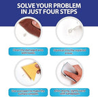 Drywall Repair Kit, Spackle Wall Repair Kit, 3 Pack Wall Mending Agent Putty, Wall Repair Paste Plaster for Wall Crack/Nail Hole, Wall Hole Filler with Scraper/Sandpaper