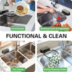 24 PCS Dishwasher Cleaner and Deodorizer Tablets, with Sink Drain Filter Basket, Deep Cleaning Formula Tablets for Removing Limescale, Odor, Smell, Hard Water Residue(Lemon-Scented)