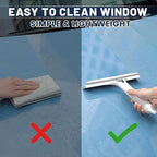 3 in 1 Spray Squeegee, Window Squeegee with Spray 3 in 1 Window Squeegee Cleaner, Easy to Clean Without Streaks for Car, Home, Kitchen Window (Yellow)
