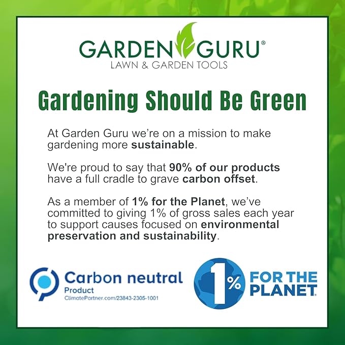 Garden Guru Super Strong Titanium Garden Scoop Trowel Shovel Transplanter - Rust Resistant - Ergonomic Handle - Perfect Hand Shovel for Gardening Transplanting and Digging