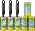 Lint Rollers for Pet & Clothes, Extra Sticky, 3 Handles with 6 Refills, 360 Total Sheets, Lint Roller Set Brush for Dog & Cat Hair Removal, Furniture