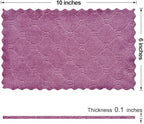 12PCS Kitchen Towels Dish Towels, Multipurpose Reusable Dish Cloths, Double-Sided Microfiber Cleaning Rags for Furniture, Tea, Bowl, 10x 6 inch