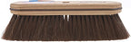 Superio Horsehair Broom, Brown Metal Handle with Fine Premium Bristles, Heavy Duty Home and Kitchen Broom Easy, Sweeping Dust and Wisp Floors and Corners
