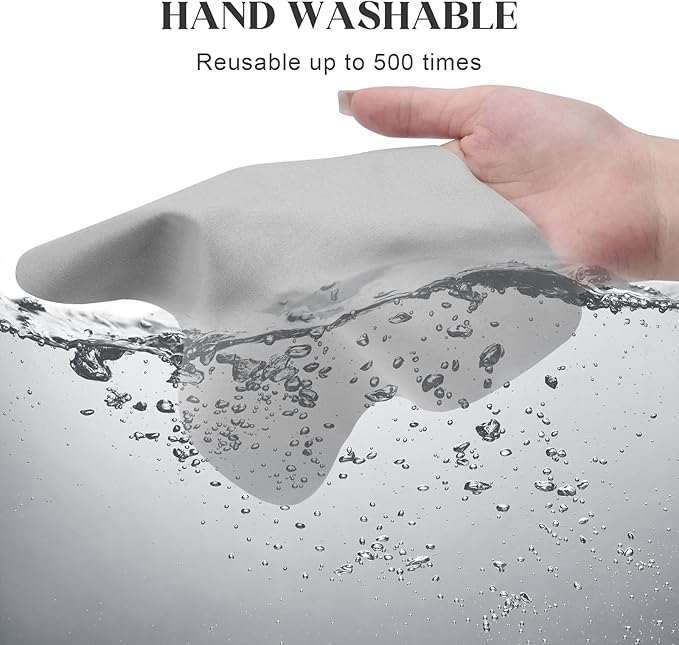 Navona 20 Pack Glasses Cleaning Cloth（5.7in * 6.8in） - Premium Microfiber Cleaning Cloth,Reusable Glasses Wipes,Washable,Ultra Soft, for Eyeglasses, Phones,Cameras & More
