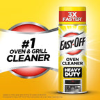 Easy-Off Heavy Duty Oven Cleaner Foam, Removes Grease & Burned-On Food, For Ovens, Grill Grates & More 14.5oz
