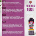 Nature’s MACE Bed Bug Killer 16 oz, Kill BedBugs Treatment, Mites, Eggs, Easy, Do-It-Yourself, Professional Bed Bug Spray, at-Home Solution, Mattress, Non-Toxic, Child & Pet Safe, Stain & Odor Free