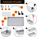 Ronlap 3 Tier Slim Rolling Storage Cart with Wheels Plastic Utility Cart Organizer for Snack Craft Art Postpartum Baby Diaper Nail Makeup in Bathroom Laundry Room Kitchen Bedside Narrow Space, Grey