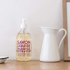 Compagnie de Provence Savon de Marseille Extra Pure Liquid Soap - Fig of Provence - 16.7 Fl Oz Glass Pump Bottle and 33.8 Fl Oz Plastic Bottle Refill
