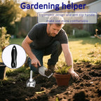 3 Pcs Soil Sifter for Gardening with Garden Shovel, (2.8/5 MM Mesh) Soil Sieve and Scoop for Screening Rock, Dirt, Compost and Gravel, 304 Stainless Steel: Rust-Resistant, Suitable for Beaches & Pets