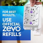 Zevo Flying Insect Trap Official Refill Cartridges - Fits Both Zevo Trap & MAX Indoor Fly Trap - Authentic Trap+Lock Technology to Catch Gnats, House & Fruit Flys (6 Official Refill Cartridges)