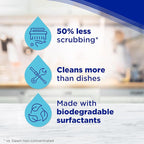 Dawn Ultra EZ-Squeeze Dish Soap Liquid, Dishwashing Liquid, Grease Removal, Upside Down Bottle, Original, 6x22 Fl Oz Bundle