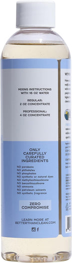 Better Than Clean™ Fragrance Free Bath & Daily Shower Cleaner Concentrate – Plant-Based, Non-Toxic, Soap Scum & Hard Water Stain Remover for Tub & Tile – 8oz Makes 4 Bottles