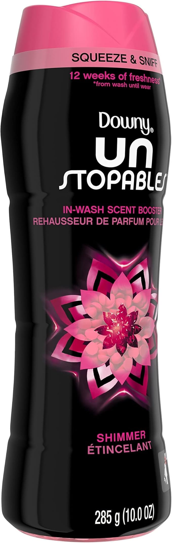 Downy Unstopables Laundry Scent Booster Beads for Washer, Shimmer, 10 oz, 4 Count
