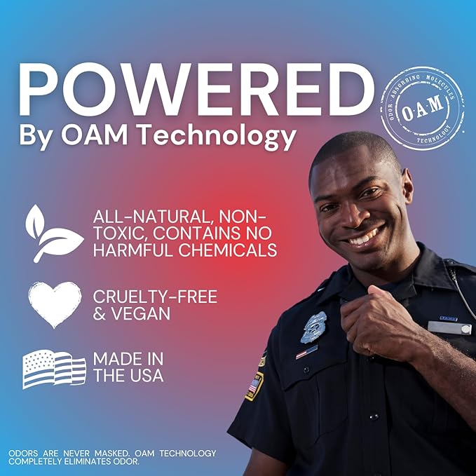 Arrest My Vest Military Grade Laundry Booster Deodorizer For Strong Odor to Get The Sweat Smell Out of Clothes, Uniforms, Police Gear, and All Fabrics - Unscented - 1 64oz Bottle Laundry Supplies