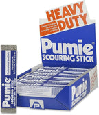 PUMIE Heavy Duty Scouring Sticks, By United States Pumice Co, Cleans Porcelain, Ceramic Tile, Concrete Masonry and Iron, Institutional Pack of 12 Bars, UPM 12