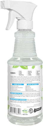 Mighty Mint Laundry Stain Remover, Parent’s Choice Spray for Stains from Food, Drink, Grease, Natural Peppermint Scent, 16oz