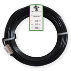 Anodized Aluminum 3.5mm Bonsai Training Wire 250g Large Roll (30 feet) - Choose Your Size and Color (3.5mm, Black)