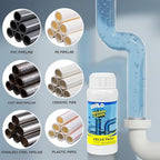 Drain Cleaner Powder, Powerful Pipeline Dredging Agent, Kitchen Unblocker, Sink and Drain Cleaner Powder for Kitchen Toilet（3Pcs）