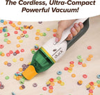 Duck Compact Cordless Vacuum by Horsepower, Gold Edition, Ultra-Powerful Upgraded Battery for Extra-Long Run Time, AS-SEEN-ON-TV, Strong Suction, Easy to Store, Portable & Rechargeable. Home & Auto