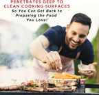 Smart 'n Easy Barbecue Grill & Oven Cleaner Plus - For BBQ Grills, Ovens, Stoves, Drip Pans, Cooktops, Burners, PLUS More! - Removes Oil, Grease, Cooking Remains - Chef's Choice - 22oz Spray