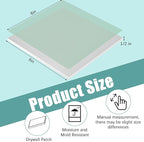 Amylove Drywall Repair Panel Drywall Patch Panel Repair for Mend Wall(2 Pcs,Green,6 x 6 x 1/2 Inch)