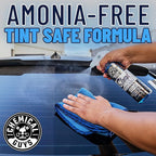 Chemical Guys CLD300 Streak Free Glass & Window Cleaner (For Glass, Windows, Mirrors, Nav. Screens & More; Car, & Home) Ammonia Free & Safe on Tinted Windows, 128 fl oz + ACC151 Spray Bottle, 16 oz.