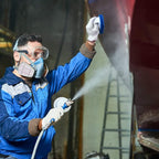 BBTO 4 Pack Teak Brush Cleaner with Handle Teak Cleaning Brush Cleaning Scrub Scouring Pads Scrubbers for Simple Easy Polishing Refinishing Clean up Boat Accessories