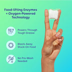 Dropps UltraWash Dishwasher Pods, Unscented (32 Count) - Biobased Power Deep Clean Dishwasher Detergent Tablets for Sparkling Shiny Dishes - No Rinse Aid or Pre-Wash Needed - Dishwashing Pods