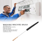 Long Washing Machine Cleaning Brush Sink Drain Cleaner Load Washer Cleaner Drum Brush for Conditioners Fans