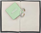Polishing Cleaning Cloth for Gold, Silver, and Platinum Jewelry, Eco Friendly Large Cleaner Cloth 6.3 x 9.8 in. Keeps Jewelry Clean and Shiny (Gray)